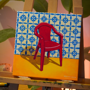 CADEIRA DE BAR - Original Painting