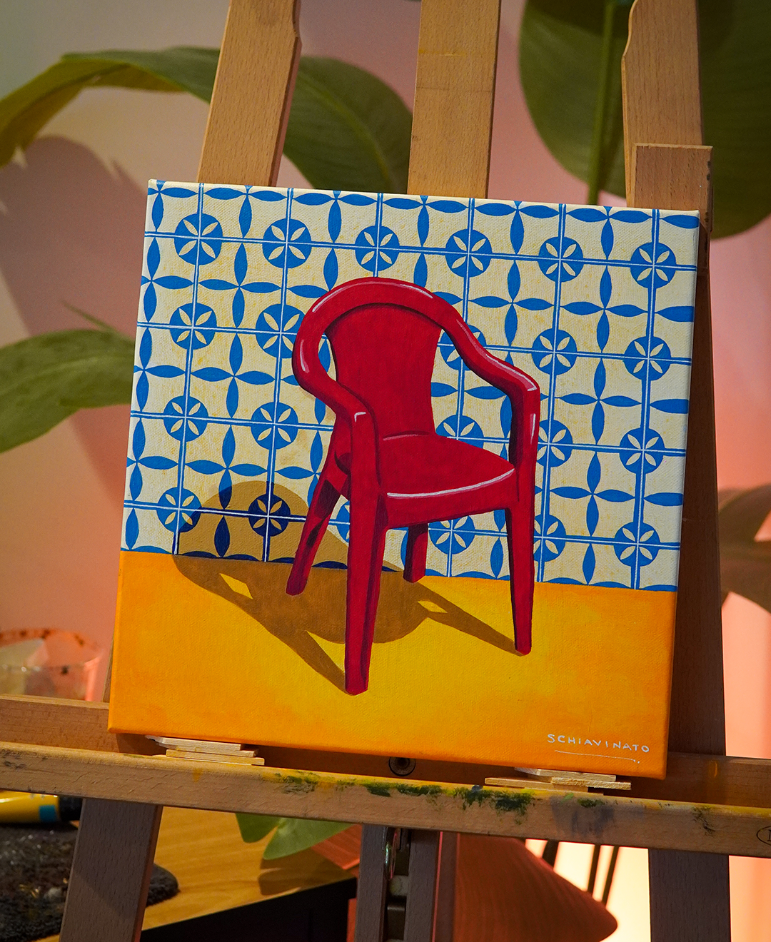 CADEIRA DE BAR - Original Painting